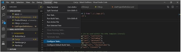 VSCode Configure Tasks